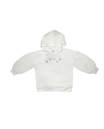Emilio Pucci Girl White Hoodies