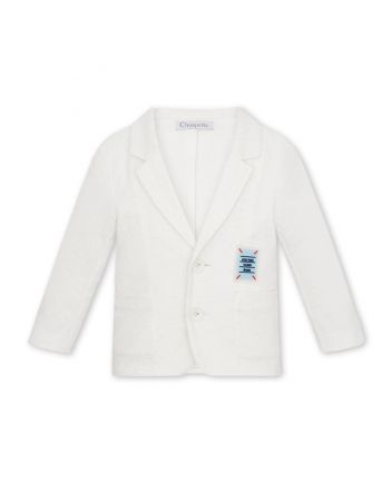 Decorated Soft Blaser, warm white