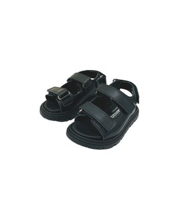 Black Sandals With Velcro Straps