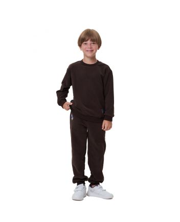 Footer Trousers, dark chocolate