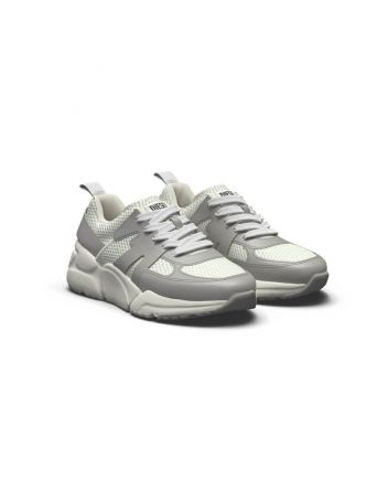 Kids Grey Millenium Pro low Sneakers
