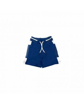 Boys Blue Cotton Shorts
