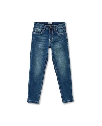 Boys Denim Blue Fitting Jeans