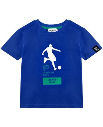 Boys Blue Graphic T-Shirt