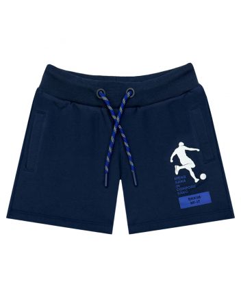Boys Blue Shorts with Side Pockets