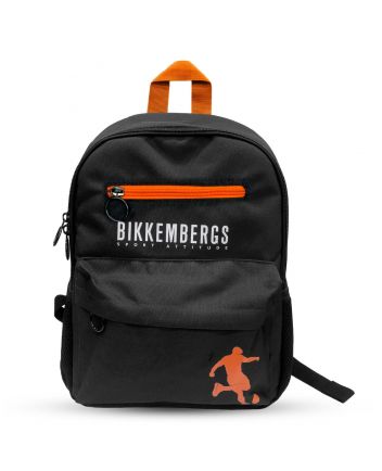 Boys Black Logo-Print Sports Backpack