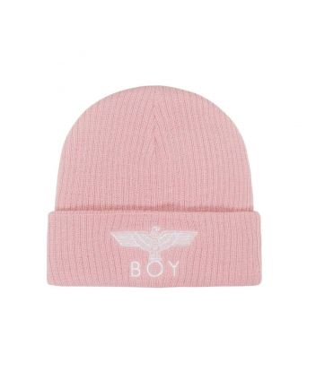 BOY Eagle Beanie Kids - Pink - Unisex