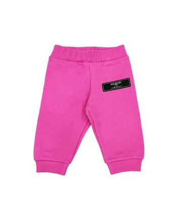 Baby Girls Logo-Patch Jogger
