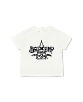 Baby Unisex Logo-Print Cotton T-Shirt