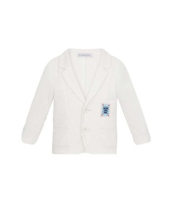 Decorated Soft Blaser, warm white(68)