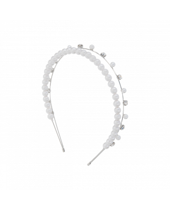 Hairband, ecru
