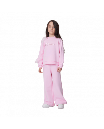 Flared FooterTrousers,pink(86)