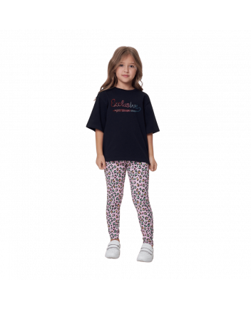 Rhinestones Applique T-Shirt, black(86)