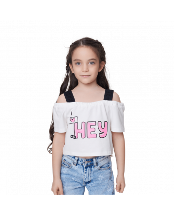 Crop Top, white(128)