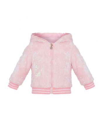 Faux Fur Jacket,pink