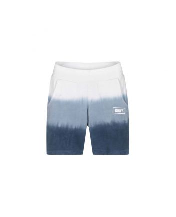 Blue Dip Dye Jersey Shorts