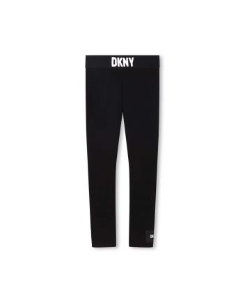 Girls Black Cotton Leggings