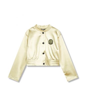 Girls Golden Button Fastening Cardigan