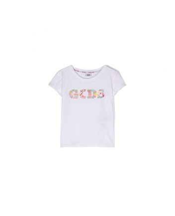 GCDS Kids Logo-Print Short-Sleeve T-Shirt