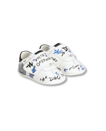 Baby Boys Printed Lambskin Pre-Walker