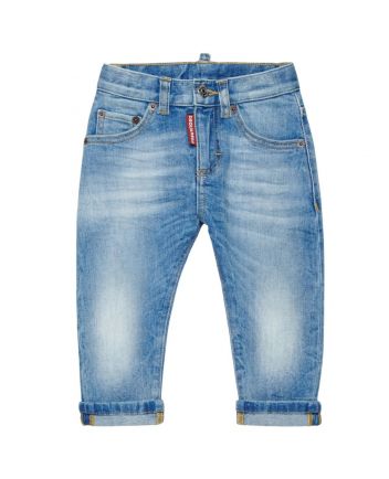 Baby Unisex Blue Denim Slim Jeans