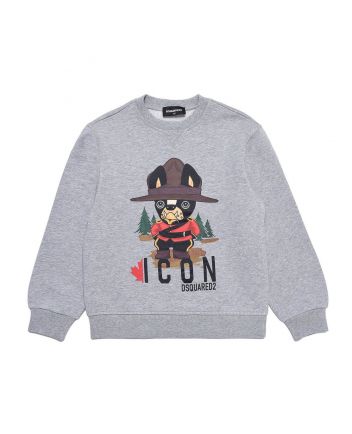 D2Kids Unisex Icon Grey Sweater