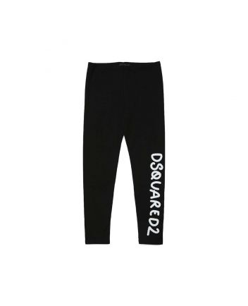 Black Logo Printed Jogger