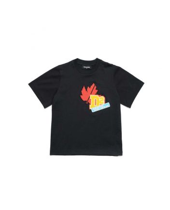 Dsquared2 Logo Patch Cotton T-Shirt