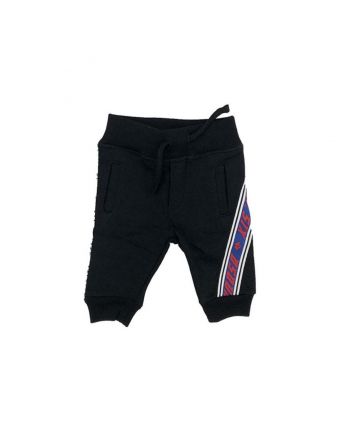 Black Dsquared2 Logo Print Track Pant