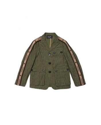 Olive Green Boys Coat