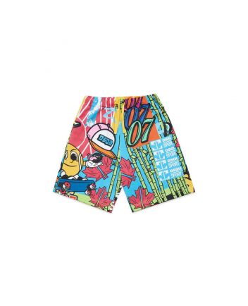 Multi Color Printed Shorts