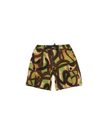 Boys Multi Print Shorts