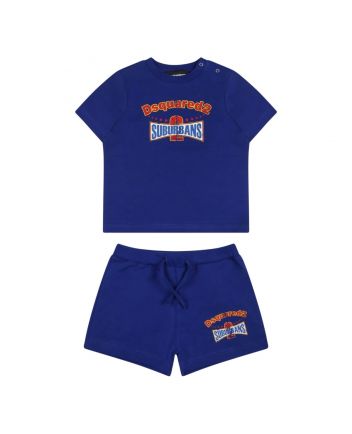 Baby Boys Blue Suburbans Shorts Set