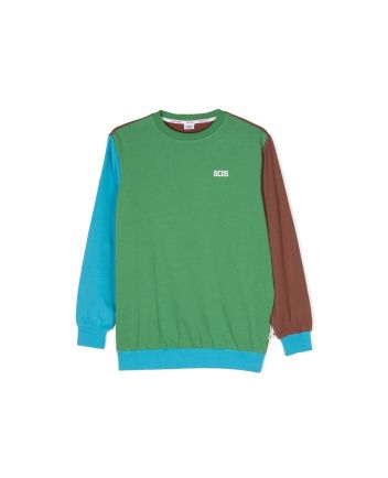 Kids Multi-Color Logo Print Sweatshirt