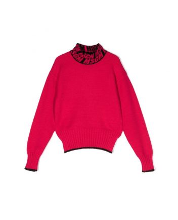 Girls Pink Girls Pink Knit Sweatshirt