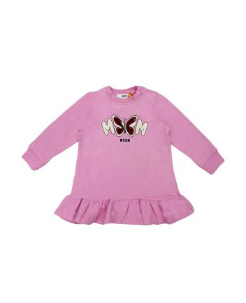 Baby Girls Cotton Sweatshirt Dress