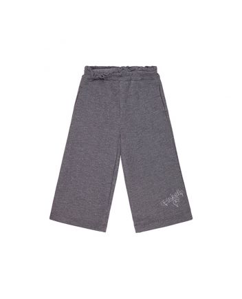 Girls Grey Fleece Trouser