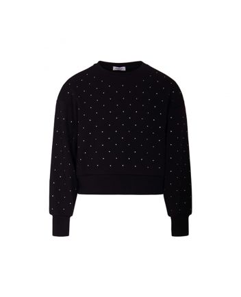 Girls Black Fleece Sweatshirts