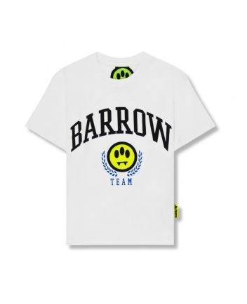 Unisex White Logo-Print Cotton T-Shirt