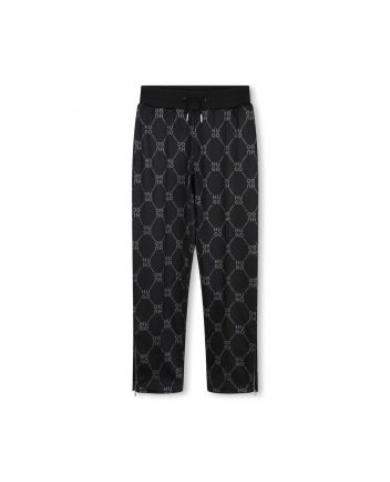Boys Black Logo-Print Trouser