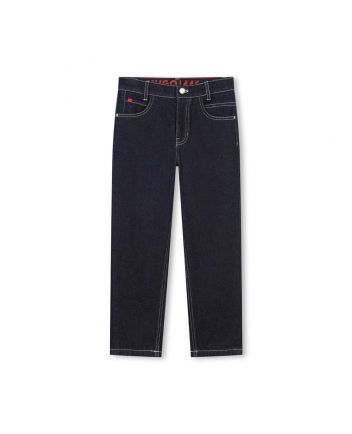 Boys Blue Denim Loose Fit Jeans