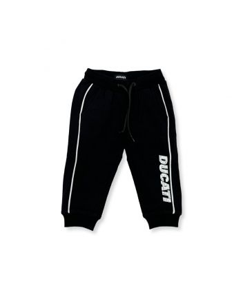 Baby Boys Black Logo Print Jogger