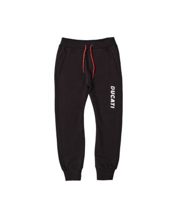 Boys Black Logo Print Jogger