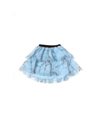 Girls Blue Tulle Skirt