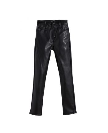 Girls High-Rise Skinny Trousers