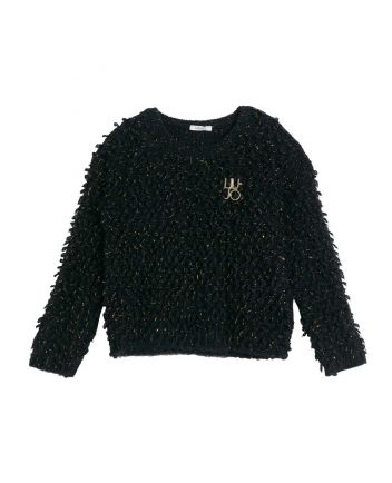 Girls Bouclé Sweatshirt