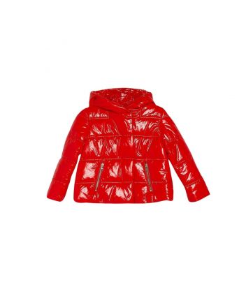 Padded Jacket With Hood For Girls