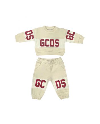 Ivory Logo Print Tracksuit