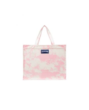Girls Pink Tie & Dye Print Hand Bag
