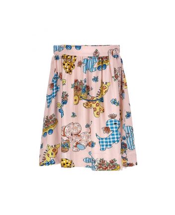 Baby Animal Print Skirt For Girls
